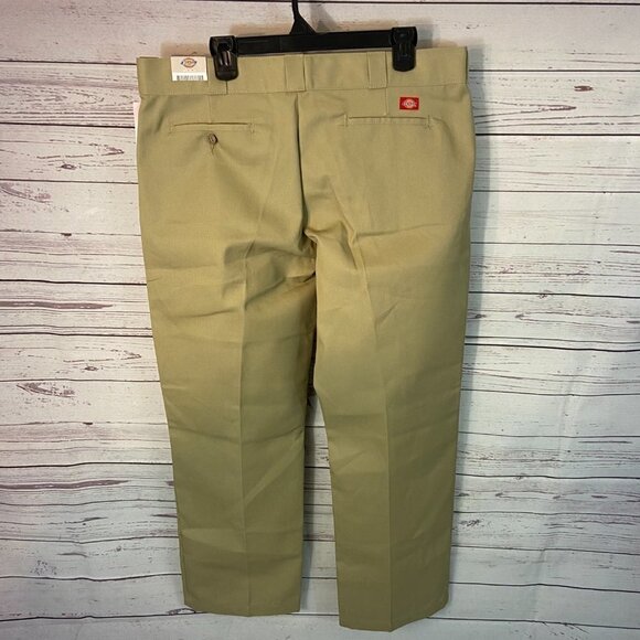 Dickies Women's Original Work Pants Size 16R (38 x 31) Mid Rise Khakis New - Picture 6 of 8